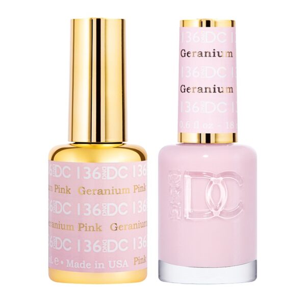 DUO GEL + REGULAR GERANIUM PINK
