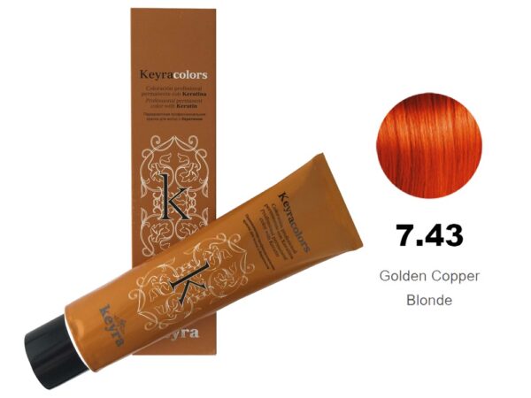 KEYRA Permanent Color  #7.43