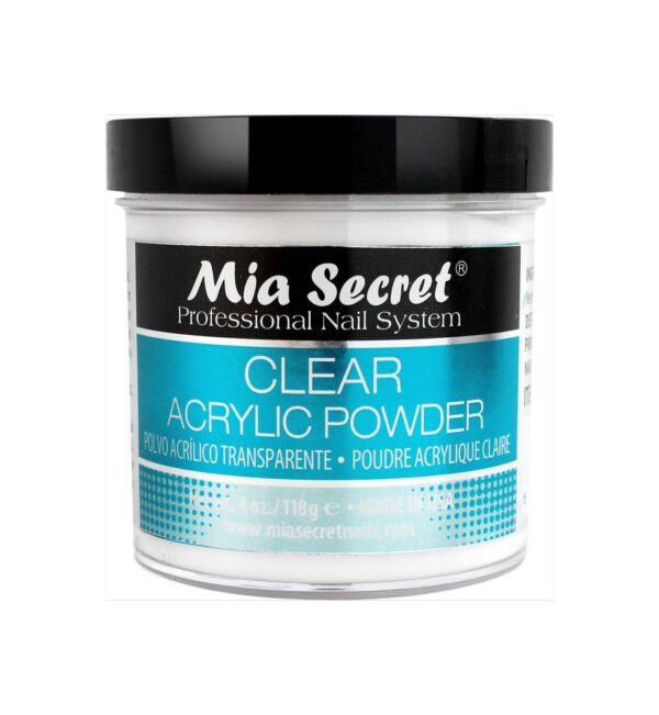 MIA SECRET Acrylic Powder Clear 4Oz