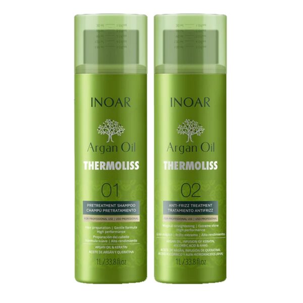 INOAR Argan Oil Thermoliss Tannin Volume Reducer