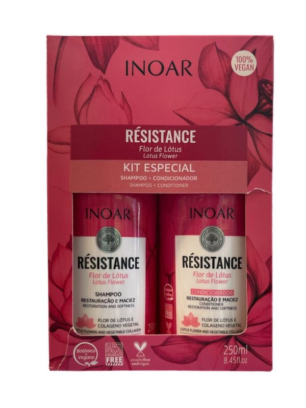 INOAR Kit Shampoo & Conditioner Restoration 250 ml
