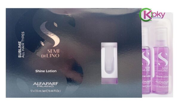 ALFAPARF Semi Di Lino Shine Lotion 1 ampolla - Image 3