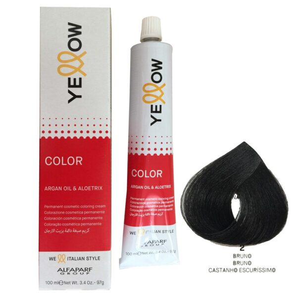 ALFAPARF Yellow Permanent Color  #2