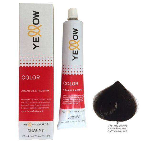 ALFAPARF Yellow Permanent Color  #5