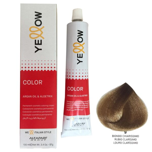 ALFAPARF Yellow Permanent Color  #9