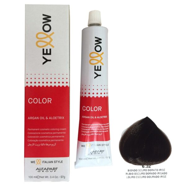 ALFAPARF Yellow Permanent Color  #6.32