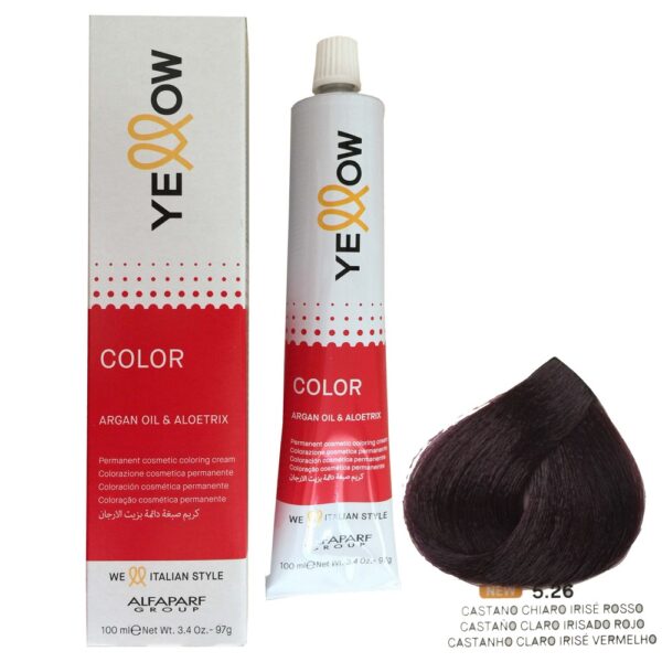 ALFAPARF Yellow Permanent Color  #5.26