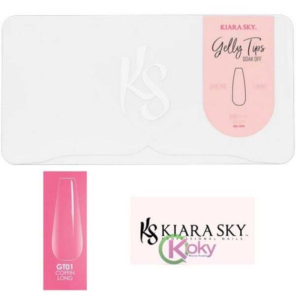 KIARA SKY Gelly TIps Coffi Long 500pcs