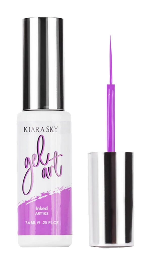KIARA SKY Gel Art Purple