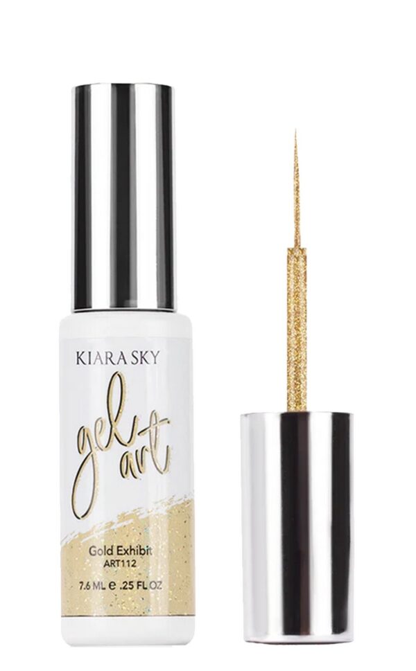 KIARA SKY Gel Art Gold Exhibit