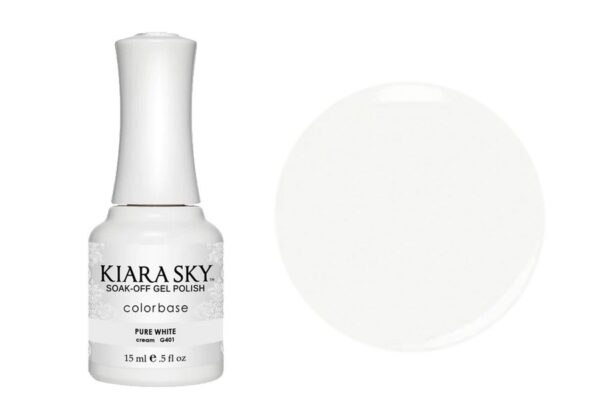 KIARA SKY GEL Pure White G401