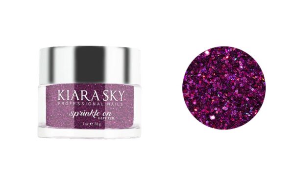 KIARA SKY Sprinkle On Glitter Violets Are Blue