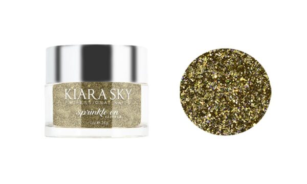 KIARA SKY Sprinkle On Glitter Gold My Hand