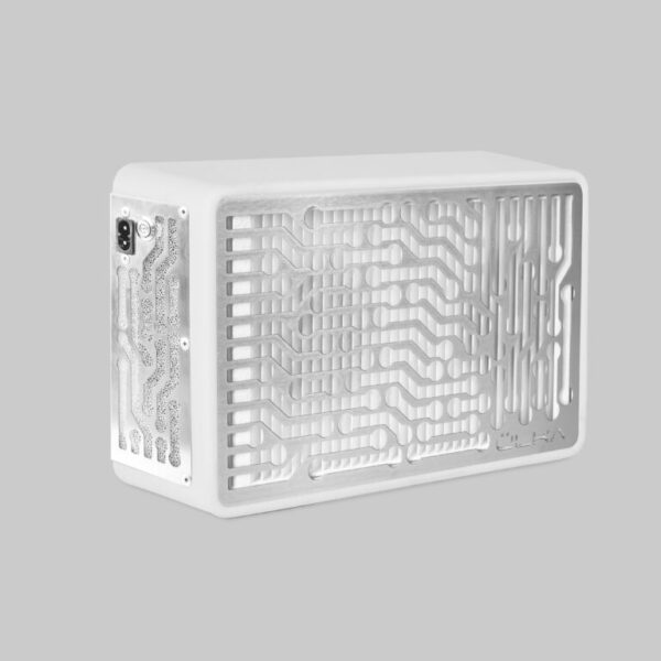 ULKA Nano White Portable Dust Collector Manicure P – 30W, 99.9% Dust Absorption, Low Noise, 5-Year Warranty